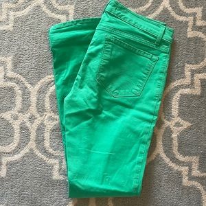 Green J Brand jeans.